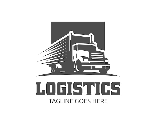 Vector truck-logo