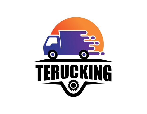 Vector truck logo