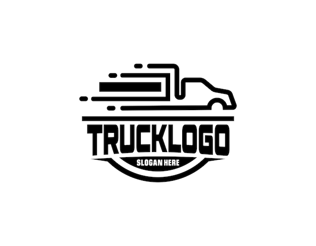 Vector truck logo