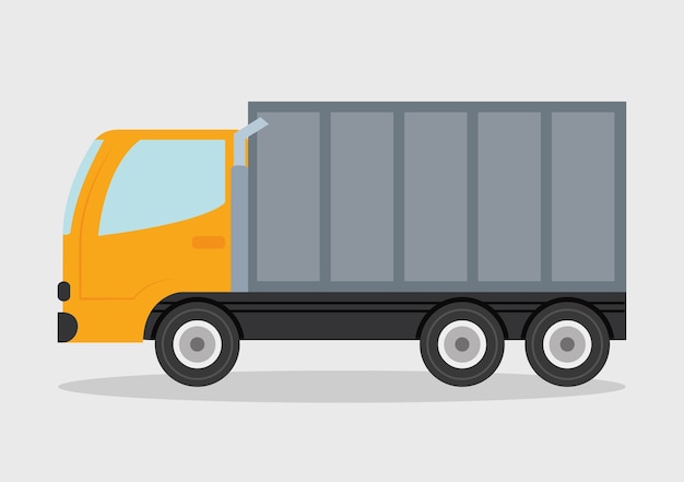 Truck ontwerp. vervoer pictogram. vlakke afbeelding