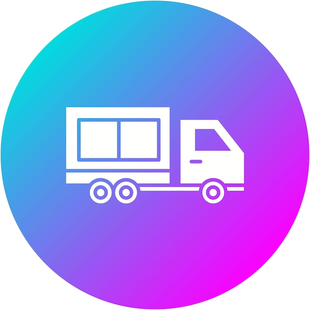 Truck vector icon Can be used for Transport iconset