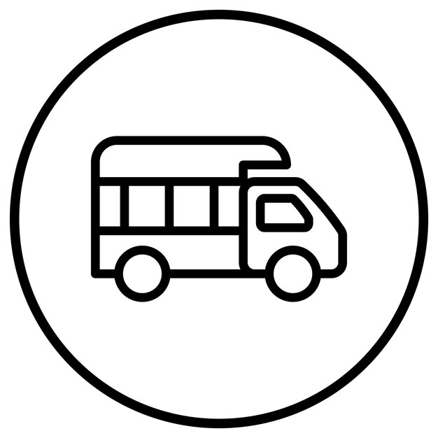 Truck Vector Icon Design Illustratie