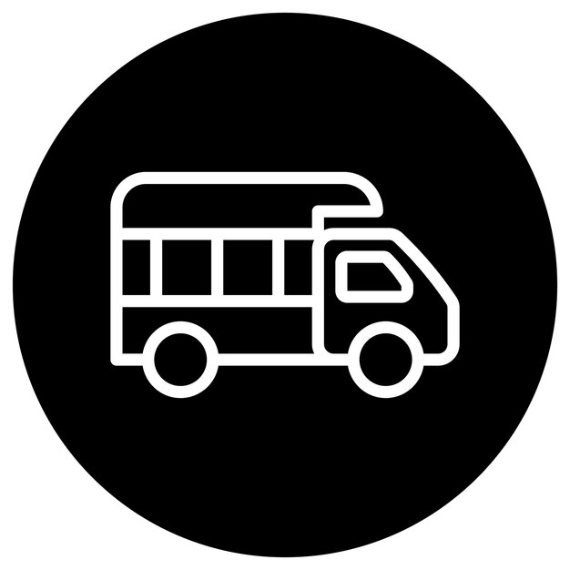 Truck Vector Icon Design Illustratie