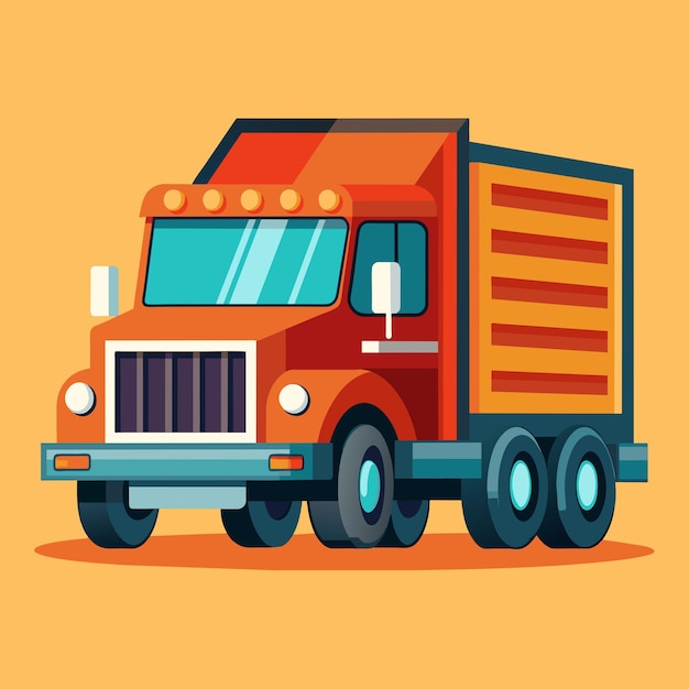 truck vector illustration