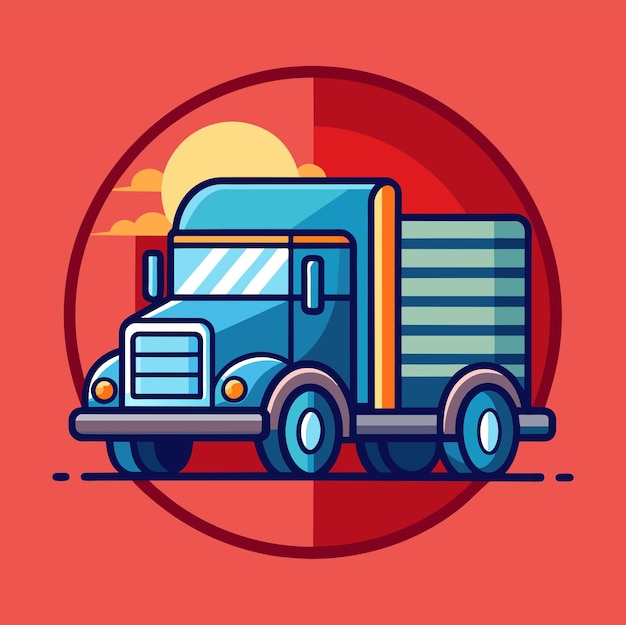 Truck vector illustration