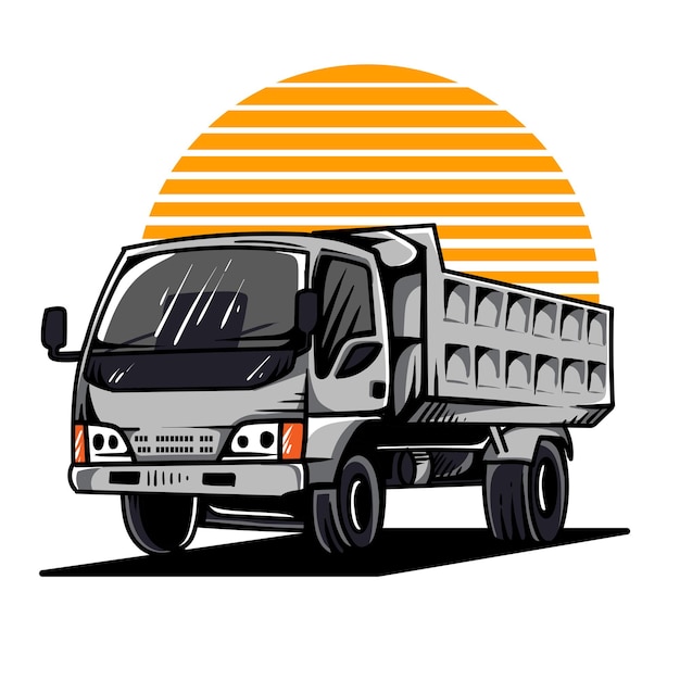 Truck vector illustration