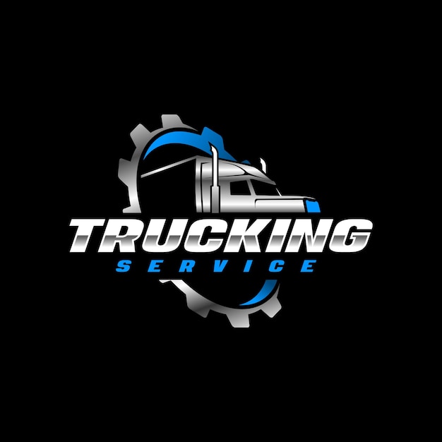 Trucking  logo template