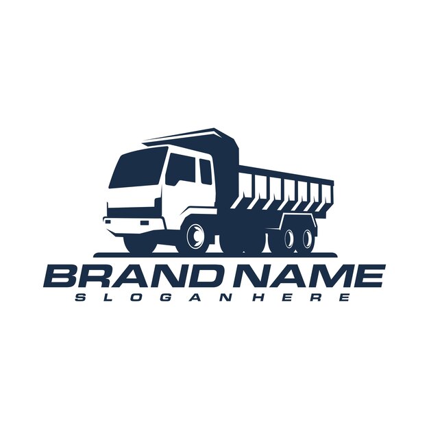 Trucking logo template