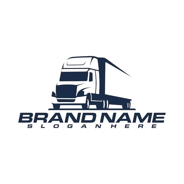 Trucking logo template