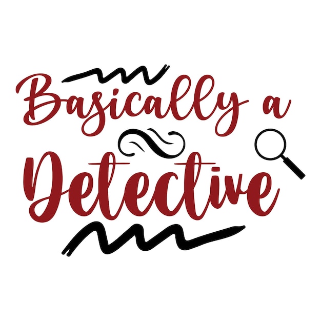 True Crime SVG Design