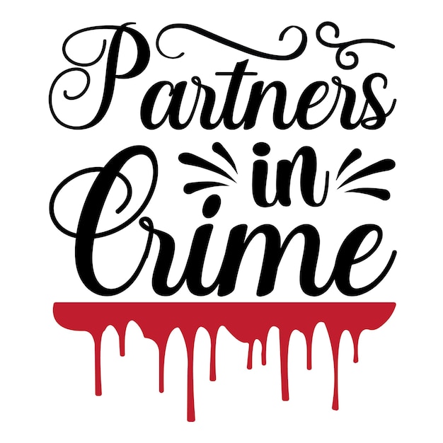 True crime svg design