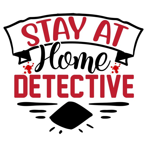 True Crime SVG 티셔츠 디자인 템플릿