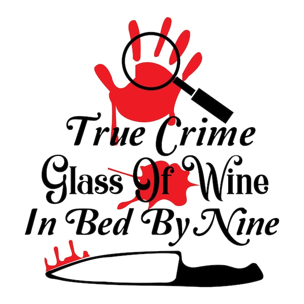 True crime svg