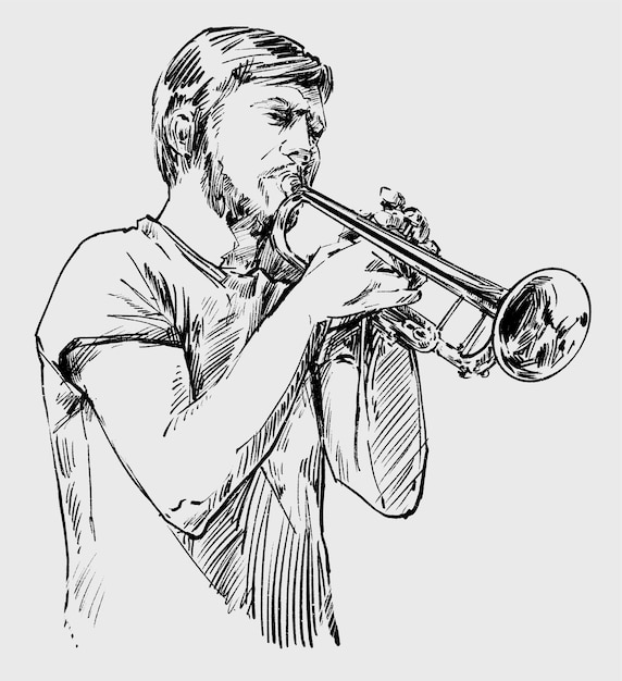 Trumpet man 21