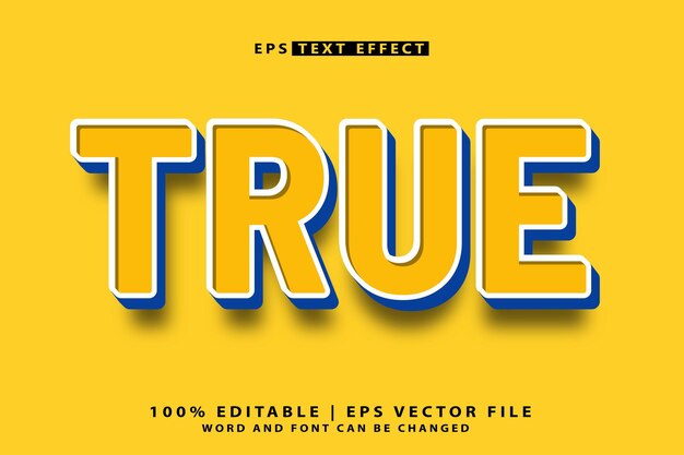 trust 3d text effect