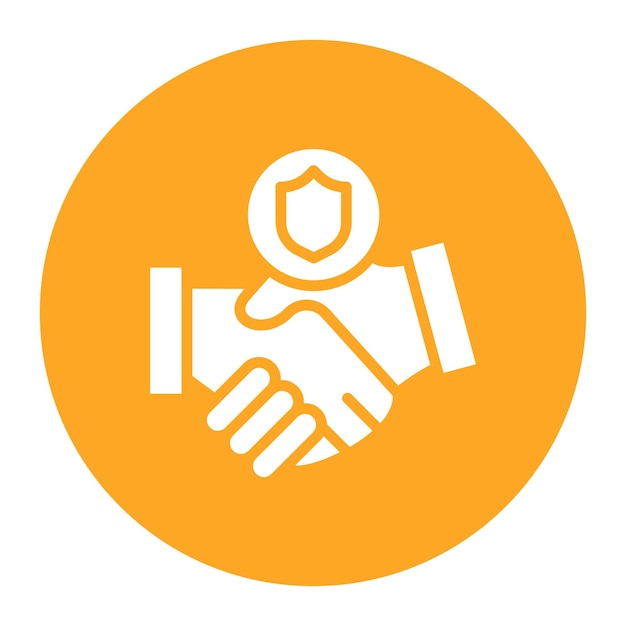 Trust icon vector image Can be used for Friendship