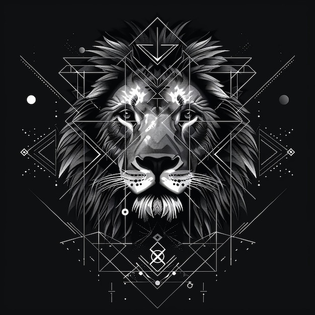 Vector tshirt design on a black background