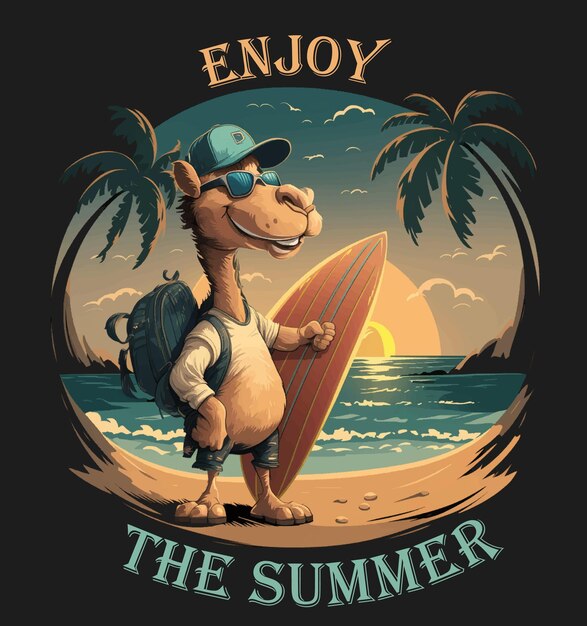 Tshirt Design for Summer Season