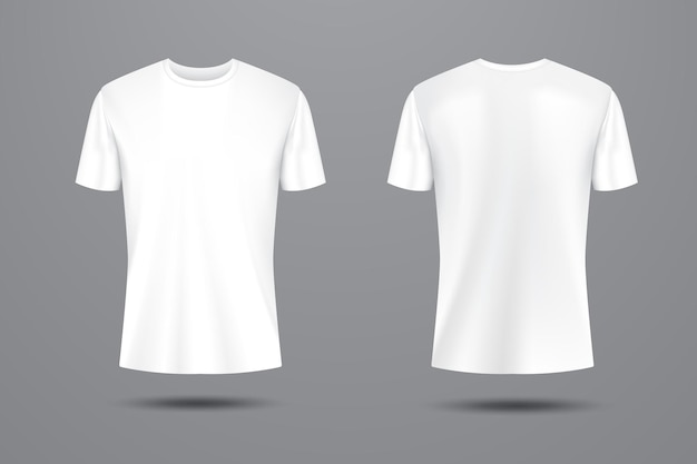 tshirt front and back mockup template download