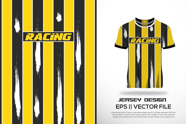 Tshirt and jersey design for racing cycling football gaming motocross Sports