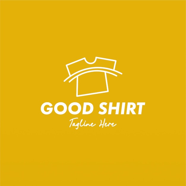 Tshirt logo design concept Clothing fashion bussiness logo design template Shirt logo template