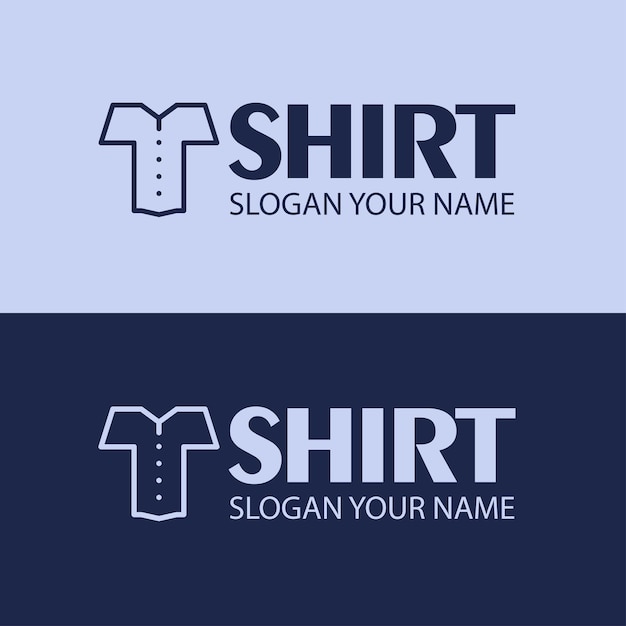 Tshirt logo vector and illustration