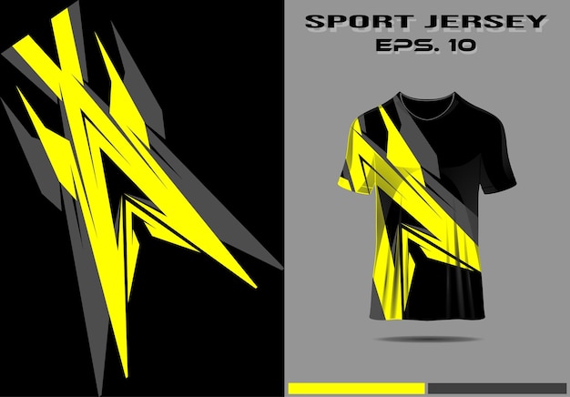 Maglietta mockup jersey grunge sport racing design