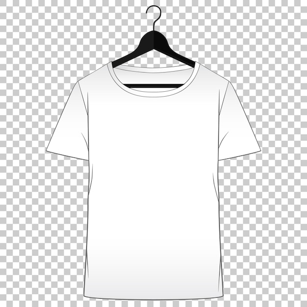 Tshirt mockup man clothes front view tshirt template for fashion design presentation or advertising