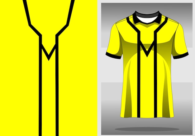 tshirt mockup sport jersey sjabloonontwerp