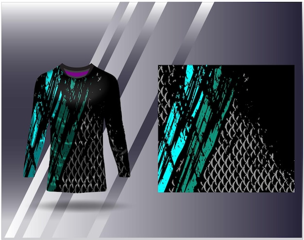 Tshirt sport abstract textuur jersey ontwerp voor racen voetbal gaming motorcross gaming fietsen