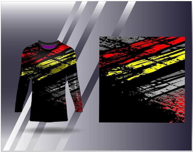 Tshirt sport abstract textuur jersey ontwerp voor racen voetbal gaming motorcross gaming fietsen