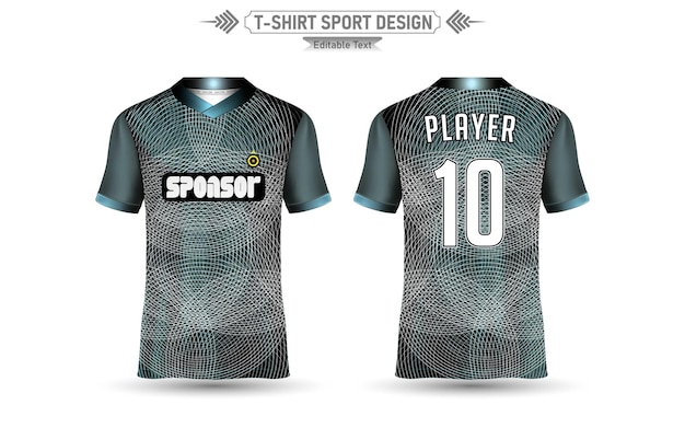 Tshirt Sport Design Mockup Abstract Template