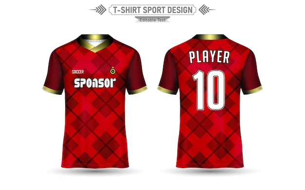 Tshirt Sport Design Mockup