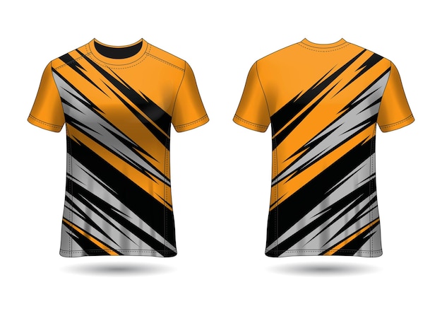 Футболка Sport Design Гоночная майка для клубной формы, вид спереди и сзади