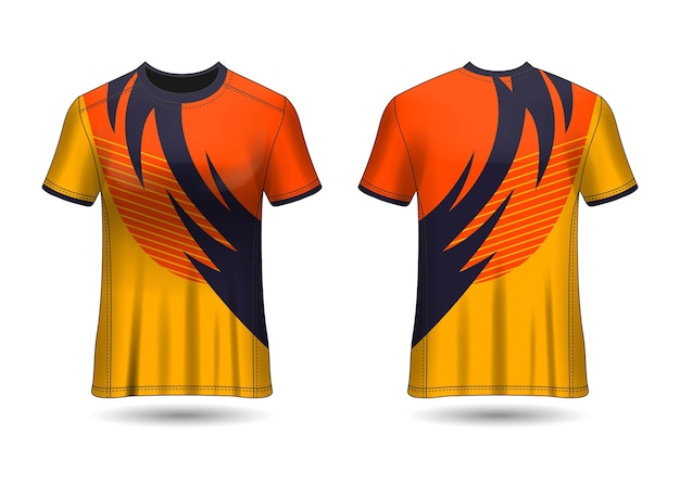 TShirt Sport Design Racing jersey Vector