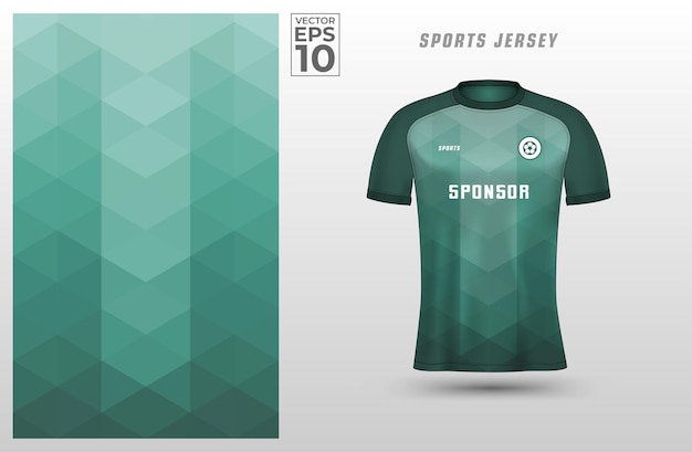 Tshirt sport design template for soccer jersey