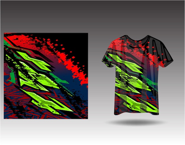 Tshirt sport grunge background for extreme jersey team  racing  cycling football gaming