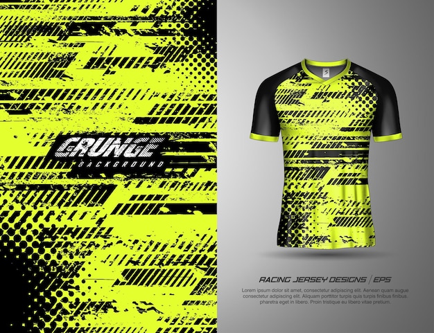 Tshirt sport grunge textuur achtergrond voor voetbal jersey downhill fietsen voetbal gaming