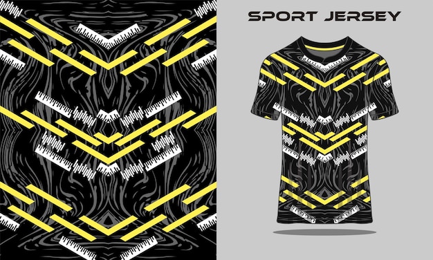 Tshirt sport grunge textuur achtergrond voor voetbal jersey fietsen voetbal gaming vector