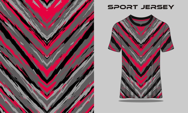 Tshirt sport grunge textuur achtergrond voor voetbal jersey fietsen voetbal gaming vector