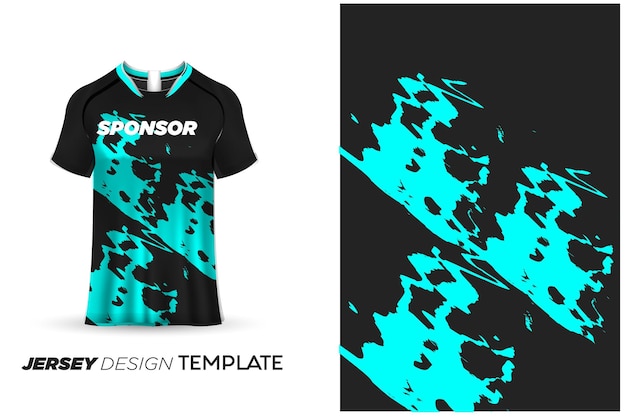 Tshirt sports abstract texture jersey design for racing, soccer, gaming, motocross, gaming, cycling