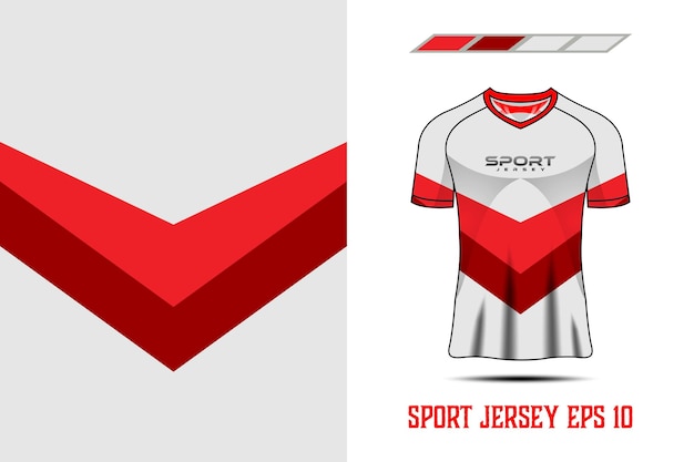 Спортивный дизайн футболки для гоночного трикотажа, велоспорт, футбольные игры, премиум-вектор