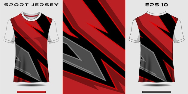 Vector tshirt sports design for racing jersey cycling football gaming