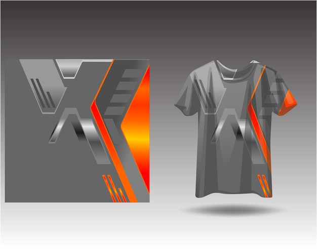 Vettore design sportivo della maglietta per i giochi di calcio da ciclismo in maglia da corsa
