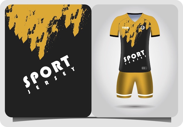 레이싱, 저지, 사이클링, 축구, 게임을 위한 Tshirt 스포츠 그런지 디자인