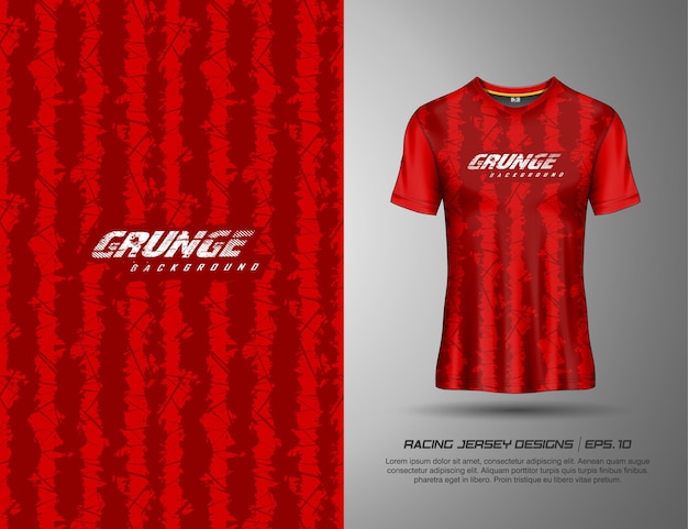 Tshirt sports grunge texture background for soccer jersey, downhill, cycling, football, gaming.