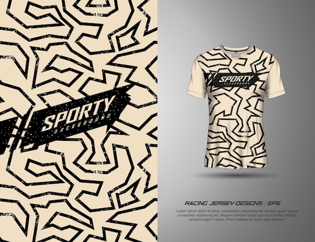 Tshirt sport grunge texture di sfondo per la maglia da calcio in discesa ciclismo gioco di calcio