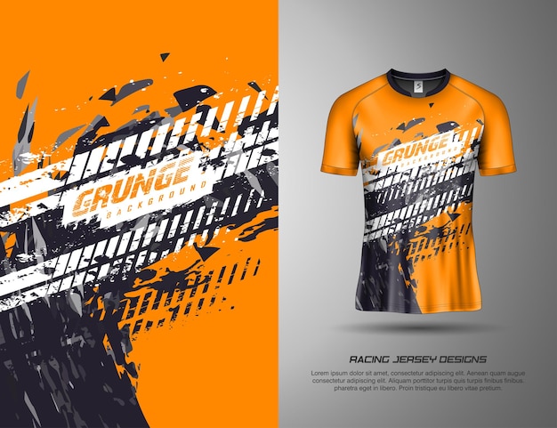 Tshirt sports grunge texture background for soccer jersey downhill cycling football gaming