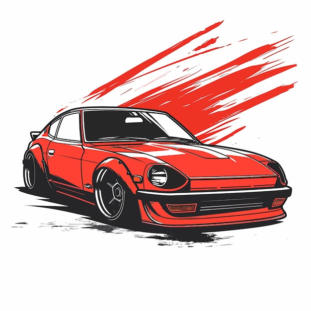 Tshirt template automotive