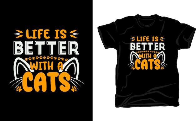 Vector tshirts for cat lovers